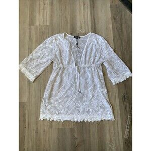 Spiaggia Dolce XL Boho Lace Blouse Shirt Top Cottage Indie Fairy Festival Hippie